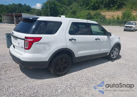 2014 Ford Police Interceptor из США, поврежденный, VIN 1FM5K8AR3EGA64992